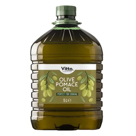 Front photo of Bottle of olive pomace oil