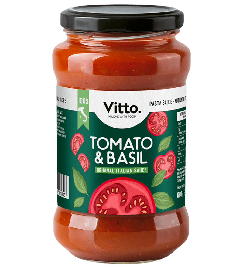Product image Tomato & Basil Vitto Original Italian Sauce