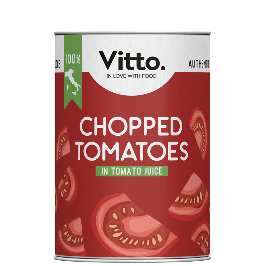 Chopped tomatoes – canned Italian base for sauces